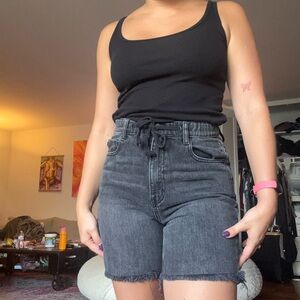 BDG black Denim Shorts